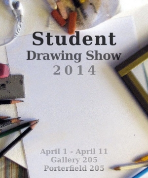 StudentDrawingShow2014poster