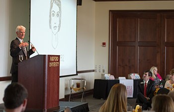 Atlas Society founder David Kelley delivered the keynote address COBE BB&T Global Capitalism Lecture Series Luncheon.