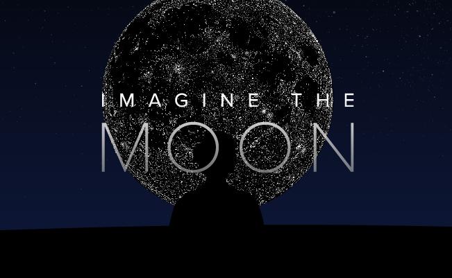 Imagine the Moon title