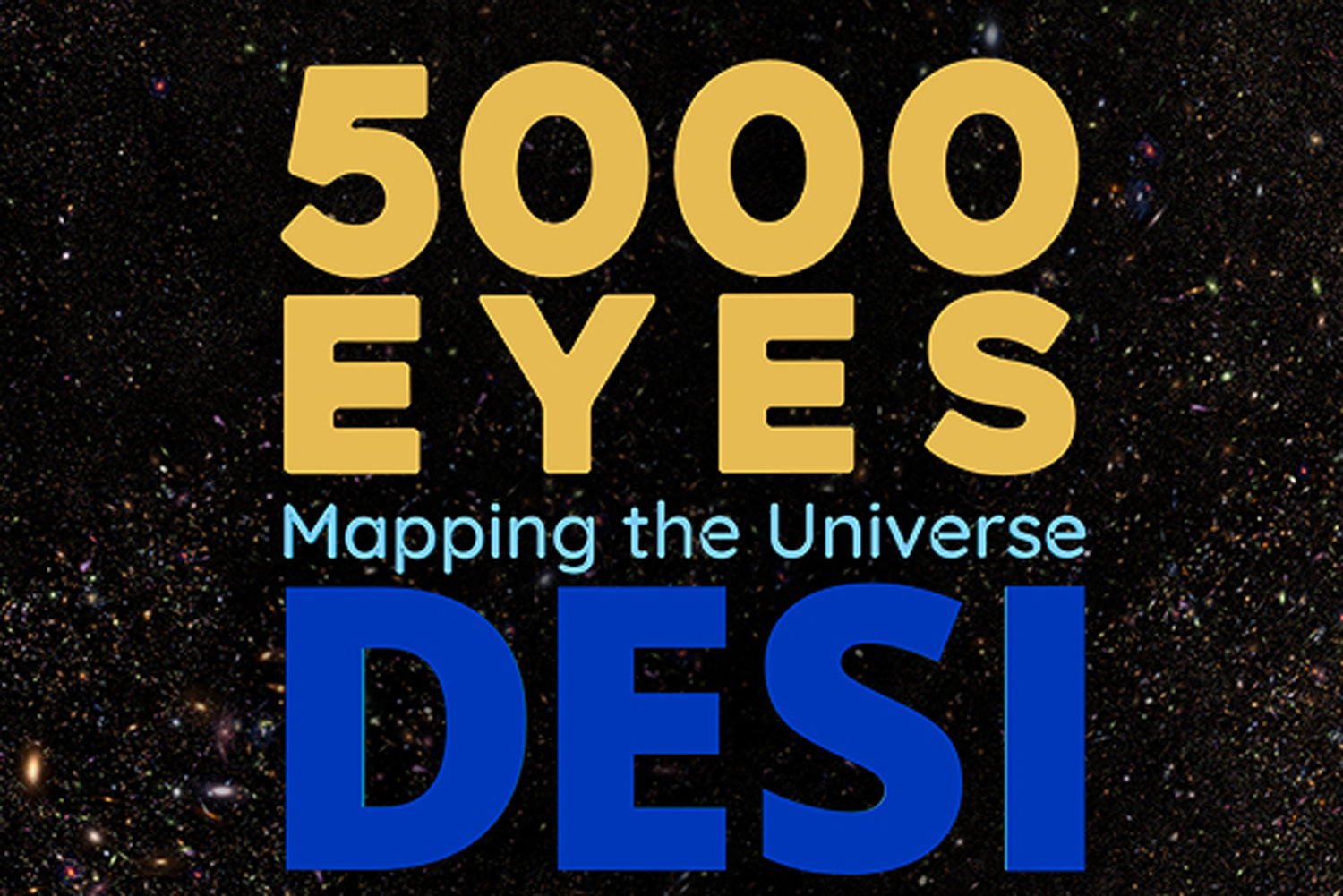 5000 Eyes of Mapping the Universe