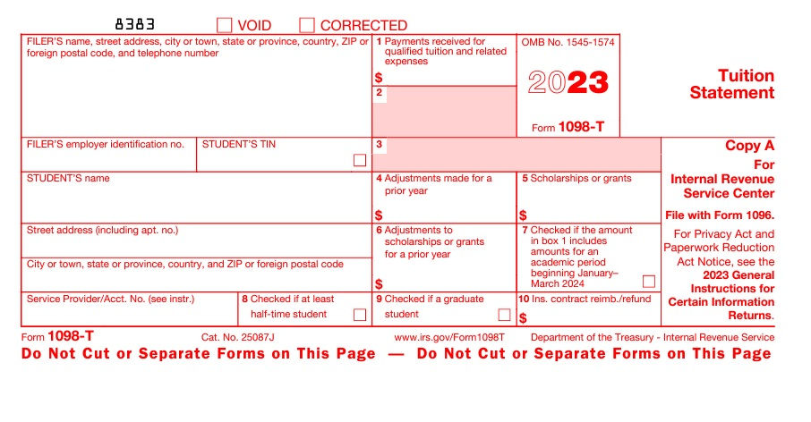 1098T form graphic