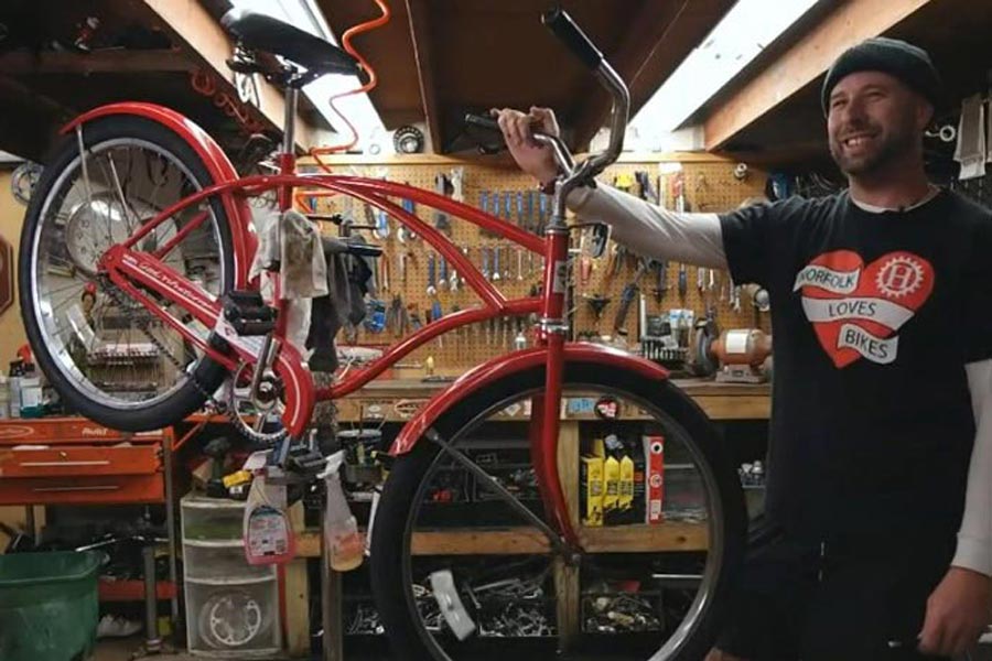 Andrew Hund bought Radford's The New Wheel bike shop in August 2024.