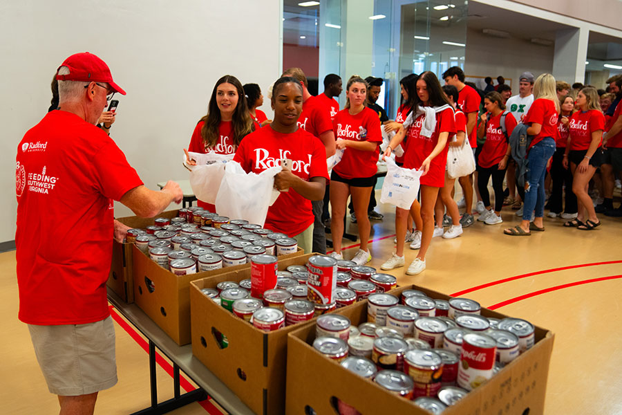 Radford community comes together to give back