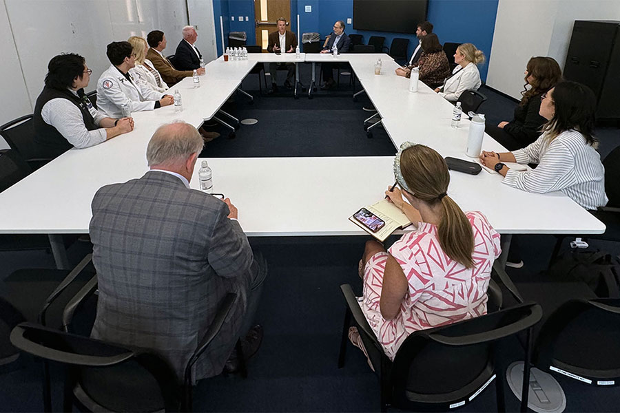 Rep. Ben Cline leads a  Healthcare Workforce Roundtable