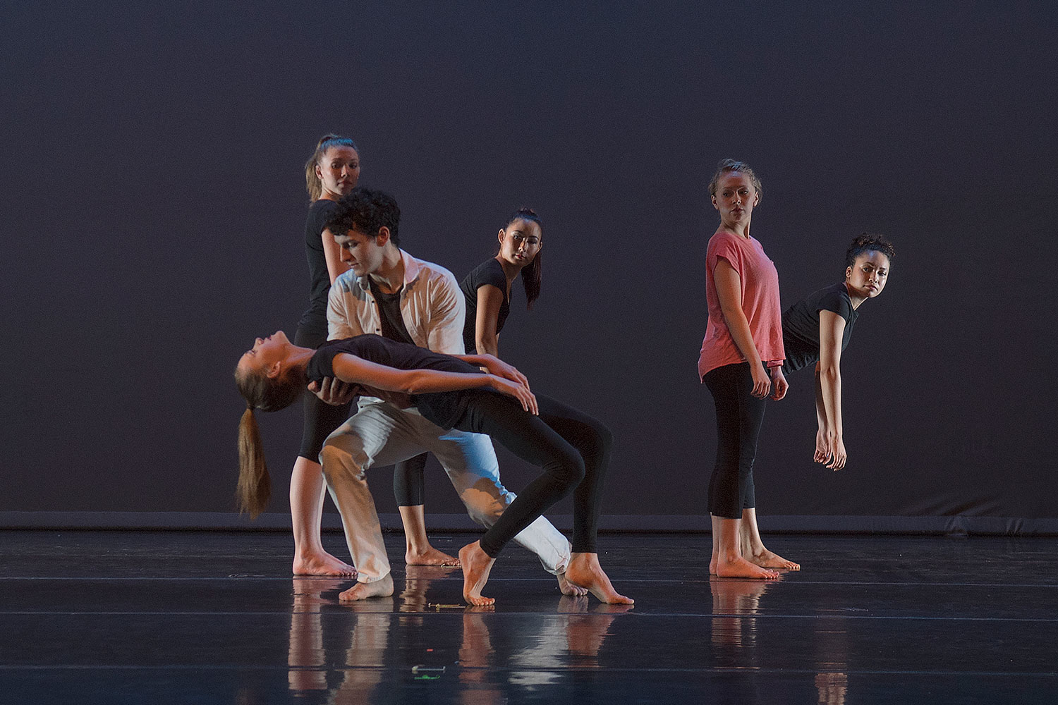 students dancing 